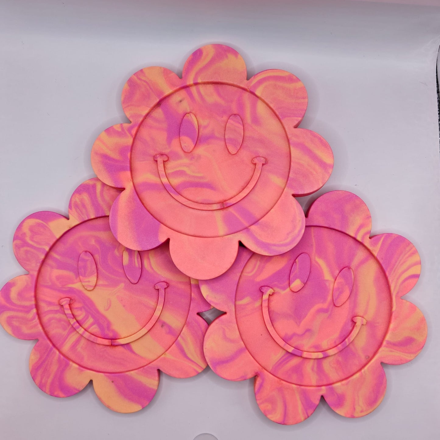 Coaster - Pink/Orange/Peach