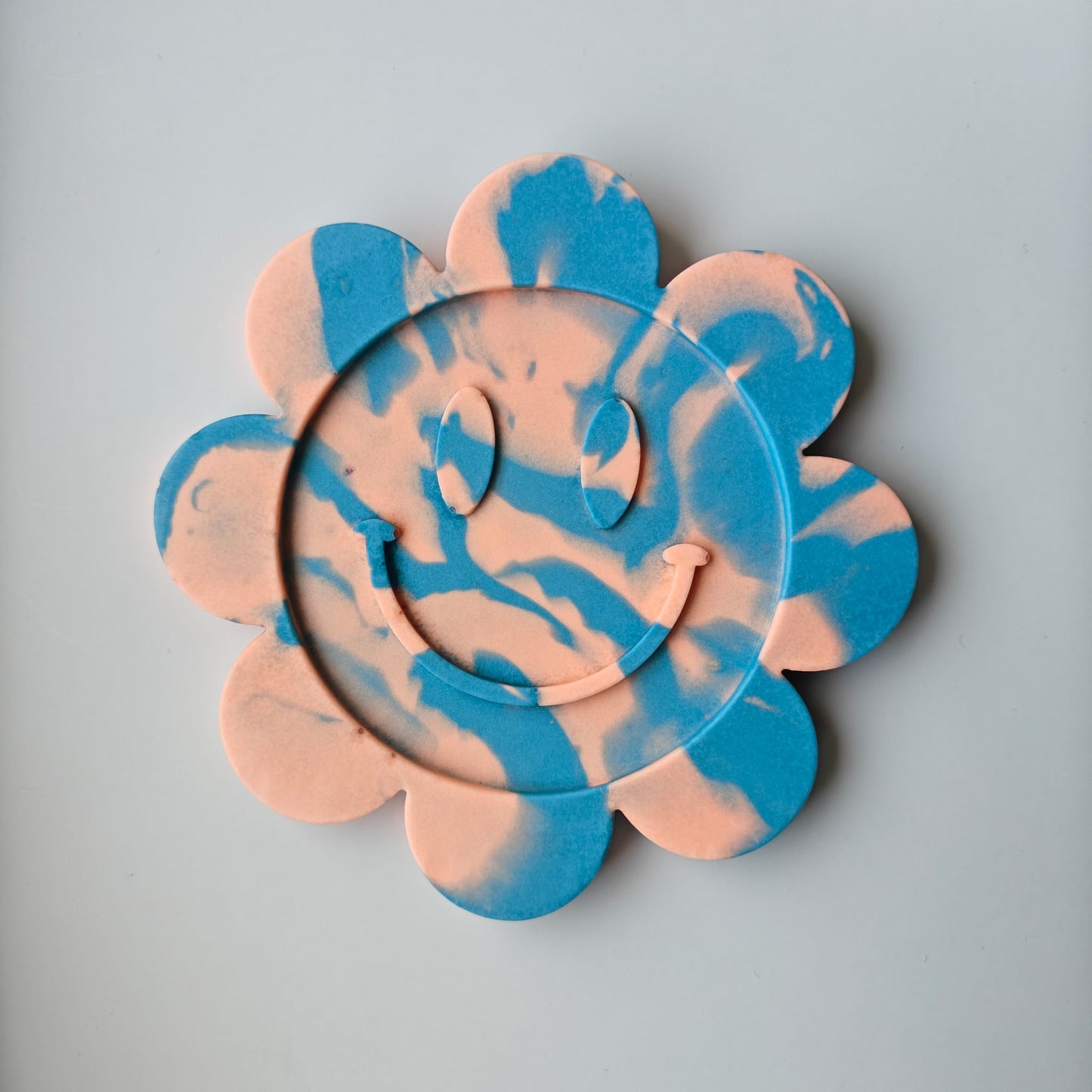 Coaster - Blue/Peach