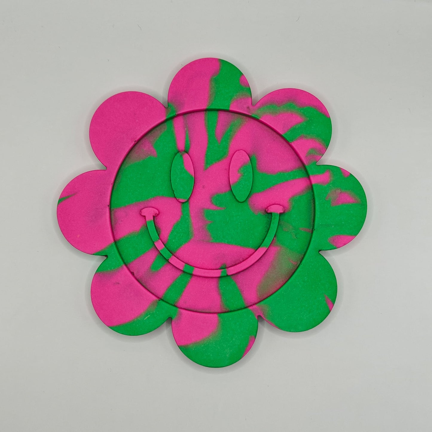 Coaster - Green/Pink