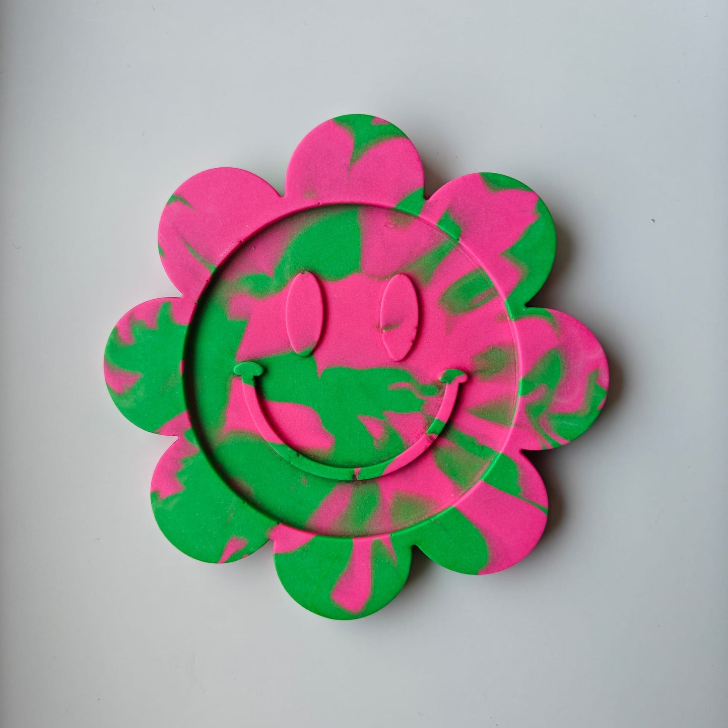 Coaster - Green/Pink