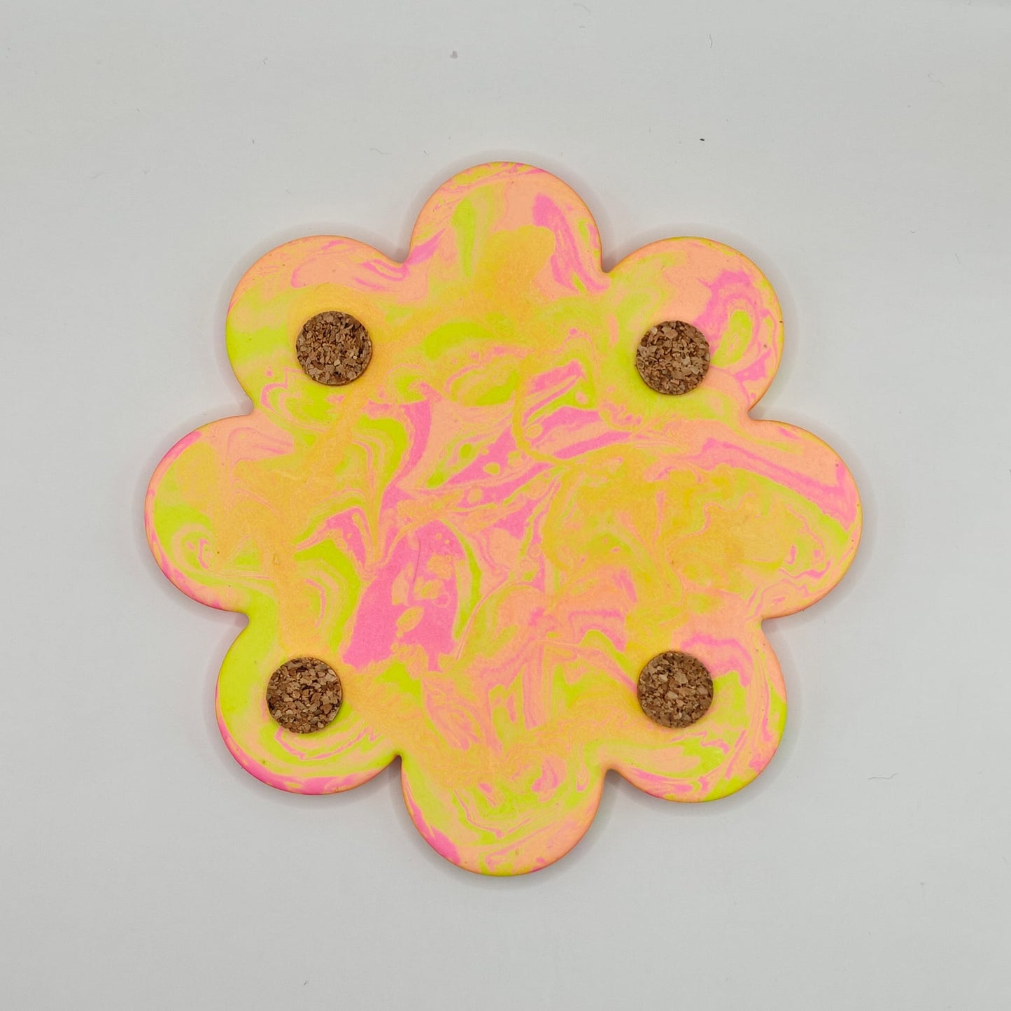 Coaster - Yellow/Orange/Pink