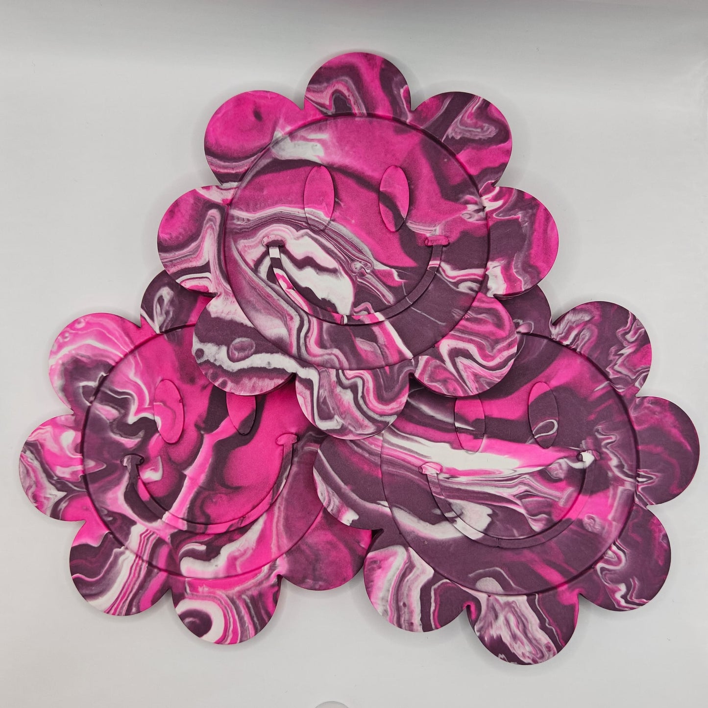 Coaster - Purple/Pink/White