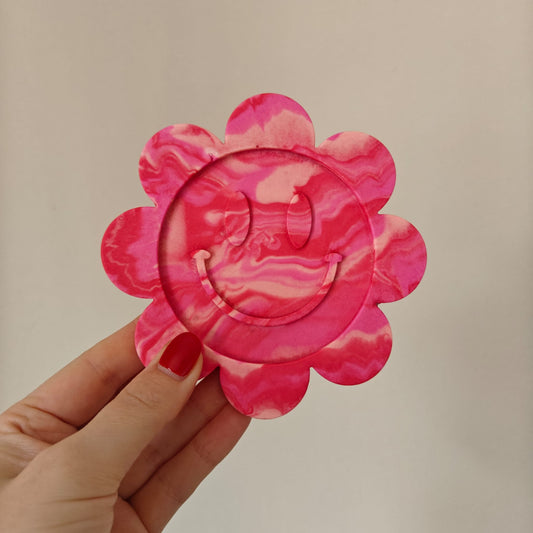 Coaster - Red/Pink/Peach