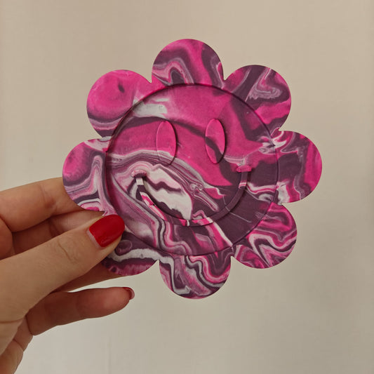 Coaster - Purple/Pink/White